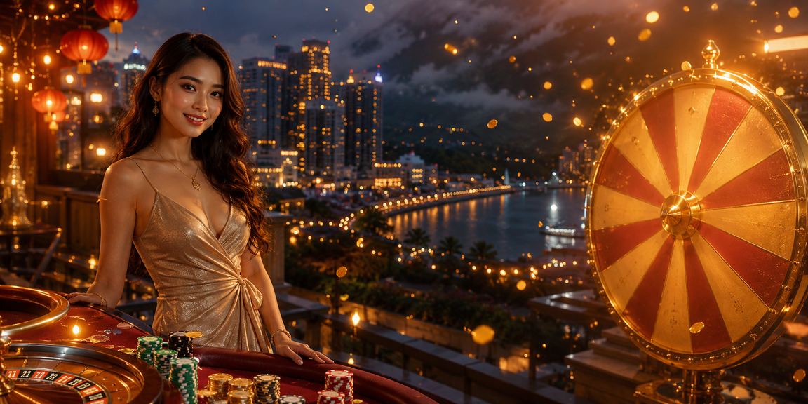 Suasana permainan kasino di Genting Highlands termasuk permainan kad dan roulette